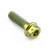 Titanium DualDrive Bolt M8x(1.25mm)x28mm Race Spec Gold