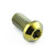 Titanium Disc Bolt To Fit Aprilia/BMW/Ducati M8x15mm Gold