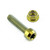 Titanium Exhaust Mount Bolt Kit Torx Drive Gold