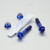Titanium Exhaust Mount Bolt Kit Race Spec Blue