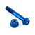 Titanium Exhaust Mount Bolt Kit Race Spec Blue