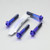Titanium Front Axle Pinch Bolt Kit Race Spec Purple Haze