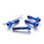 Titanium Front Caliper Pinch Bolt Kit DualDrive Blue