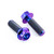 Titanium Front Brake Caliper Mount Bolt Kit Race Spec Purple Haze