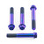 Titanium Front Brake Caliper Mount Bolt Kit Race Spec Purple Haze