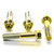 Titanium Front Brake Caliper Mount Bolt Kit DualDrive Gold