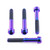 Titanium Front Brake Caliper Mount Bolt Kit Torx Drive Purple Haze