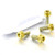 Titanium Heel Plate Bolt Kit DualDrive Gold