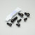 Titanium Heel Plate Bolt Kit Black