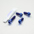 Titanium Heel Plate Bolt Kit Blue