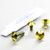 Titanium Heel Plate Bolt Kit Gold