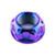 Titanium Flanged Axle Nut M18x(1.50mm) Swingarm Pivot Purple Haze