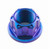 Titanium Flanged Nut M18x(1.50mm) Purple Haze