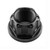 Titanium Flanged Axle Nut M18x(1.50mm) Front Wheel Black