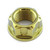 Titanium Flanged Axle Nut M24x(1.50mm) Swingarm Pivot Gold