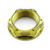 Titanium Flanged Nut M25x(1.50mm) Gold