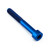 Titanium Parallel Socket Cap M6x(1.00mm)x45mm DIN 912 Blue
