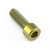 Titanium Parallel Socket Cap M8x(1.25mm)x25mm Gold