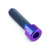 Titanium Parallel Socket Cap M8x(1.25mm)x30mm Purple Haze