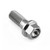 Titanium Hex Head Bolt M8x22mm - 6mm shank - 14mm flange