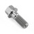 Titanium Hex Head Bolt M8x22mm - 6mm shank - 14mm flange