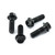 Titanium Pillion Footrest Hanger Bolt Kit Black