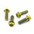 Titanium Pillion Footrest Hanger Bolt Kit Gold