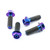 Titanium Pillion Footrest Hanger Bolt Kit Purple Haze