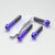 Titanium Pillion Footrest Hanger Bolt Kit Purple Haze