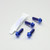 Titanium Pillion Footrest Hanger Bolt Kit Blue