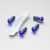 Titanium Pillion Footrest Hanger Bolt Kit Purple Haze