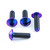 Titanium Pillion Footrest Hanger Bolt Kit Purple Haze
