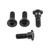 Titanium Pillion Footrest Hanger Bolt Kit Black