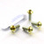 Titanium Pillion Footrest Hanger Bolt Kit Gold