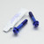 Titanium Rear Brake Caliper Pinch Bolt Kit Blue