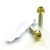 Titanium Rear Brake Caliper Mount Kit DualDrive Gold