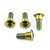 Titanium Rider Footrest Hanger Bolt Kit Gold
