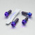 Titanium Rider Footrest Hanger Bolt Kit DualDrive Purple Haze