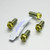 Titanium Rider Footrest Hanger Bolt Kit Race Spec Gold