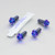 Titanium Rider Footrest Hanger Bolt Kit Race Spec Purple Haze