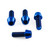 Titanium Rider Footrest Hanger Bolt Kit Blue