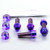 Titanium Rider Footrest Hanger Bolt Kit Purple Haze