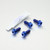 Titanium Rider Footrest Hanger Bolt Kit DualDrive Blue