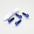 Titanium Rider Footrest Hanger Bolt Kit Race Spec Blue
