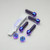 Titanium Rider Footrest Hanger Bolt Kit Purple Haze