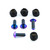 Titanium Screen Kit Ducati / Cagiva 4 Bolts Purple Haze