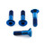 Titanium Off Road Rear Sprocket Bolts M8x(1.25mm) x 31mm Pack x4 Blue