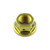 Titanium Sprocket Nut M10x(1.25mm) Drilled Gold