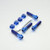 Titanium Subframe Mount Bolt Kit Blue
