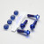 Titanium Subframe Mount Bolt Kit Blue